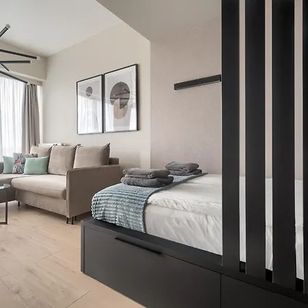 Margi Smart Hanza Pool Sauna Апартаменты Щецин